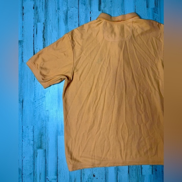 Tommy Bahama Men’s L Shirt Orange Supima Cotton Island Zone Short Sleeve Shirt - Picture 9 of 9